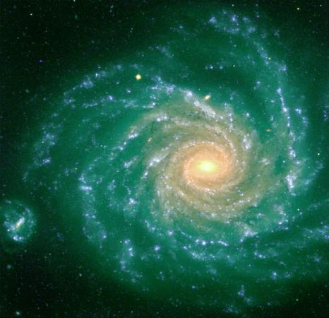 NGC1232 mit ungleichmäßigem elliptischen Beschleunigungsring im Zentralbereich